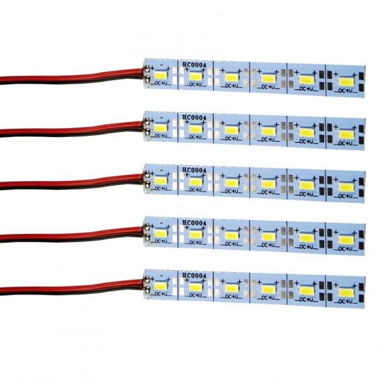 4V LED aluminum Strip Light Ultra White